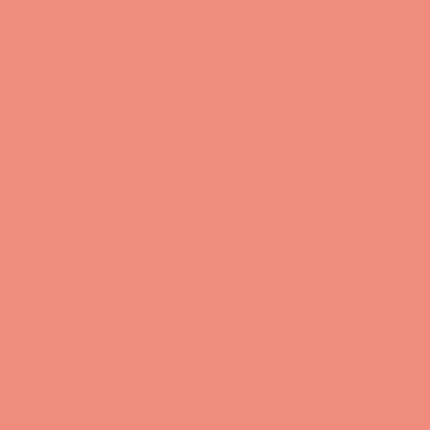 Solid light pink colour swatch showing Benjamin Moore Coral Reef 012 paint colour