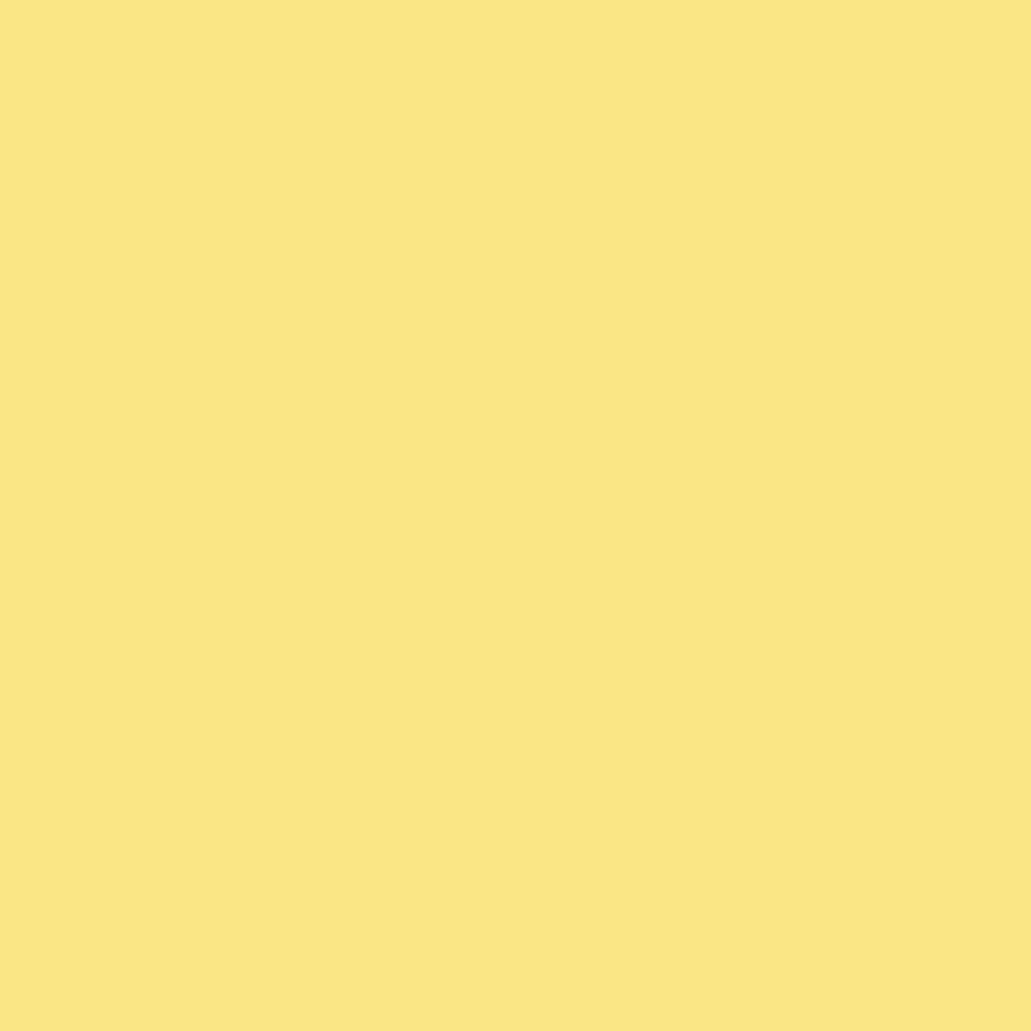 Solid mid tone bright yellow colour swatch showing Benjamin Moore good morning sunshine 326 paint colour