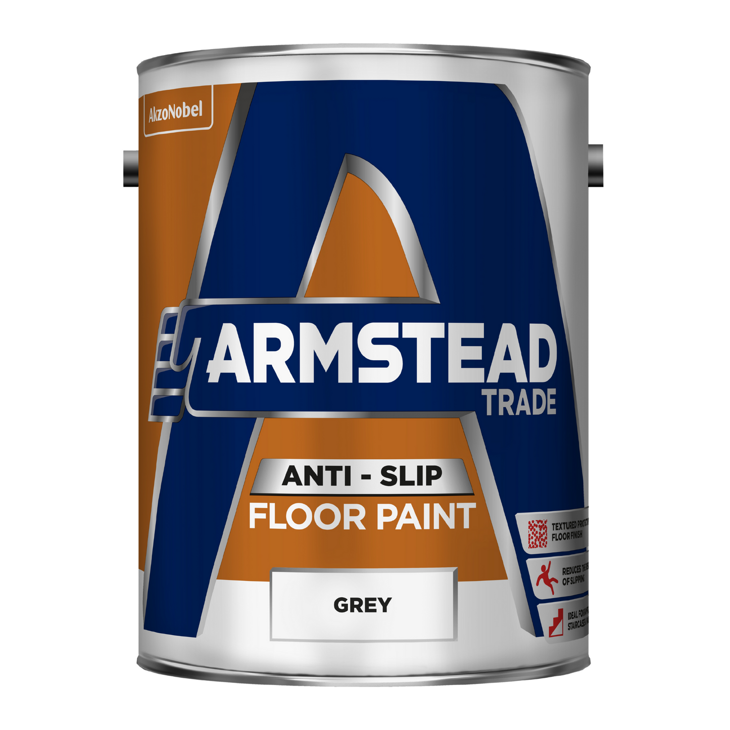 Armstead Trade Anti-Slip Floor Paint Grey