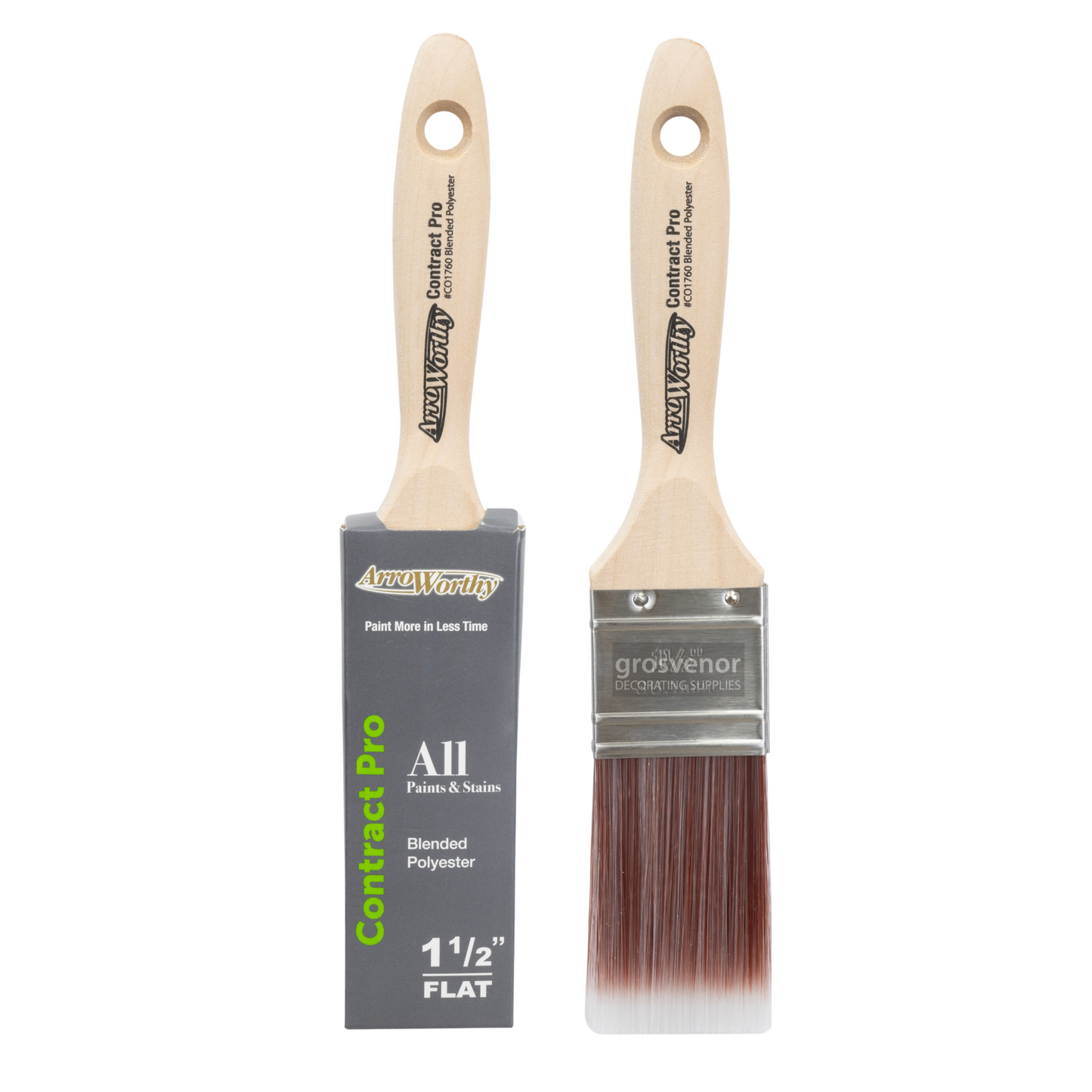 Arroworthy Contract Pro Flat Paint Brush 1.5"