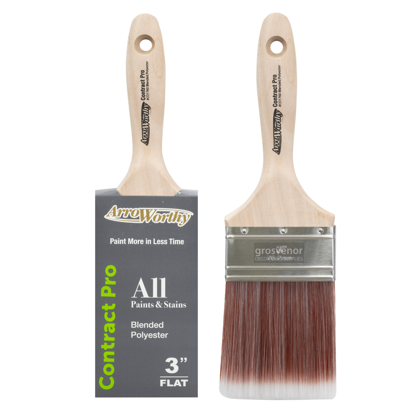 Arroworthy Contract Pro Flat Paint Brush 3"