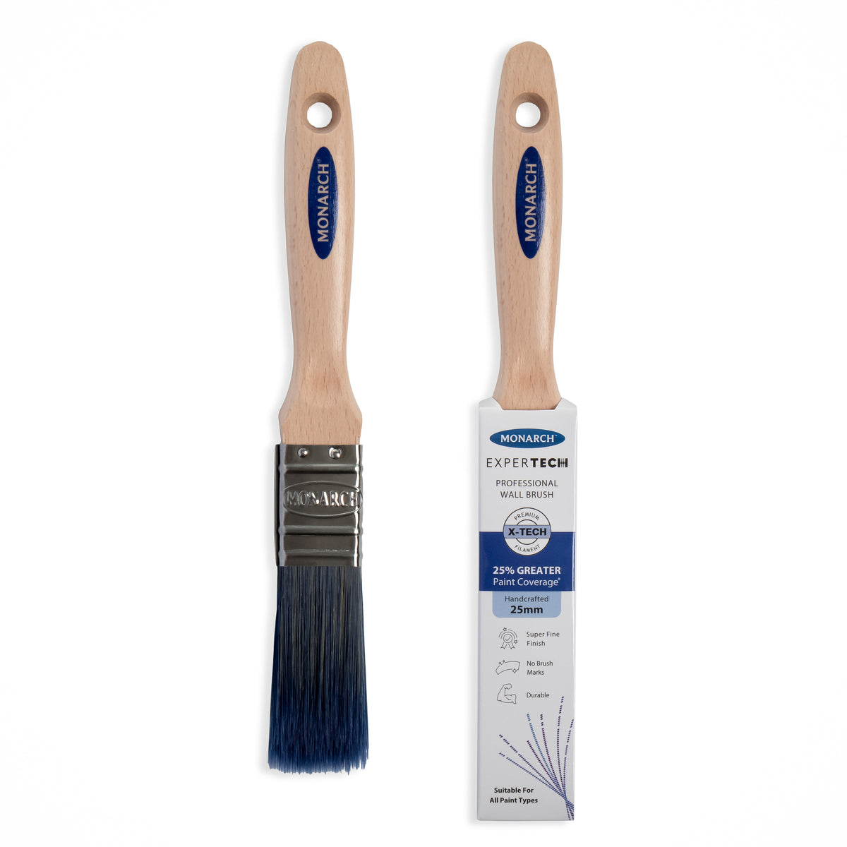 Monarch Expertech X-Tech Wall Brush 25mm (1")