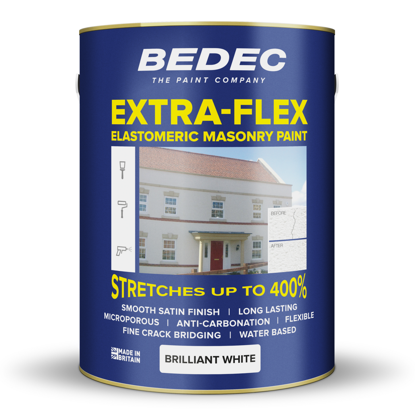 Bedec Extra Flexible Masonry Paint
