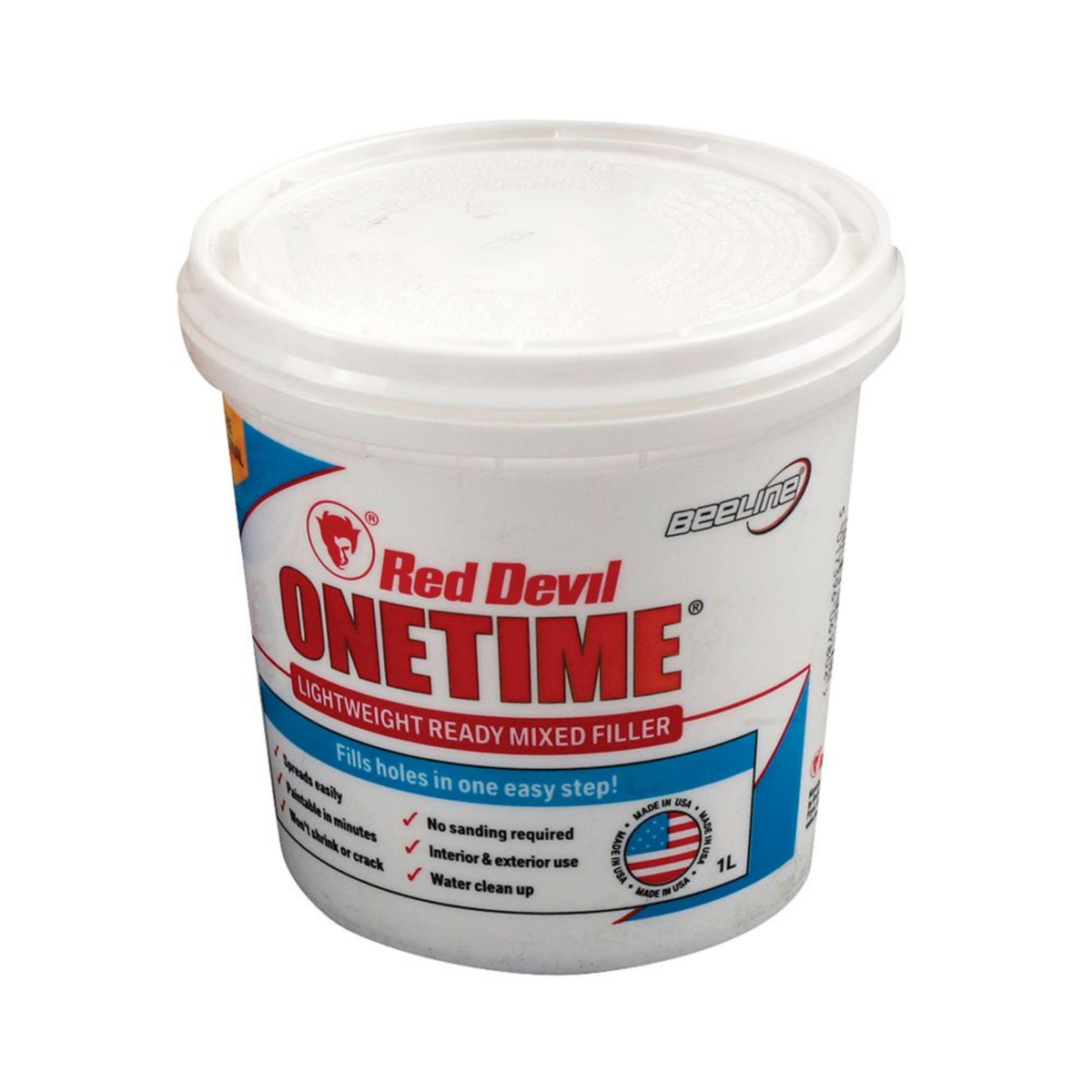 Beeline Red Devil Onetime Lightweight Filler White