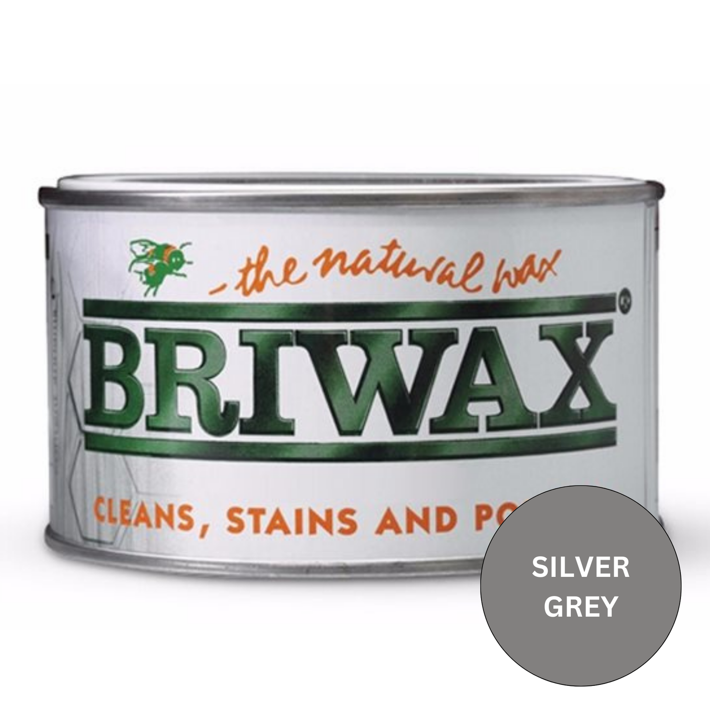 Briwax Original Silver Grey 400g