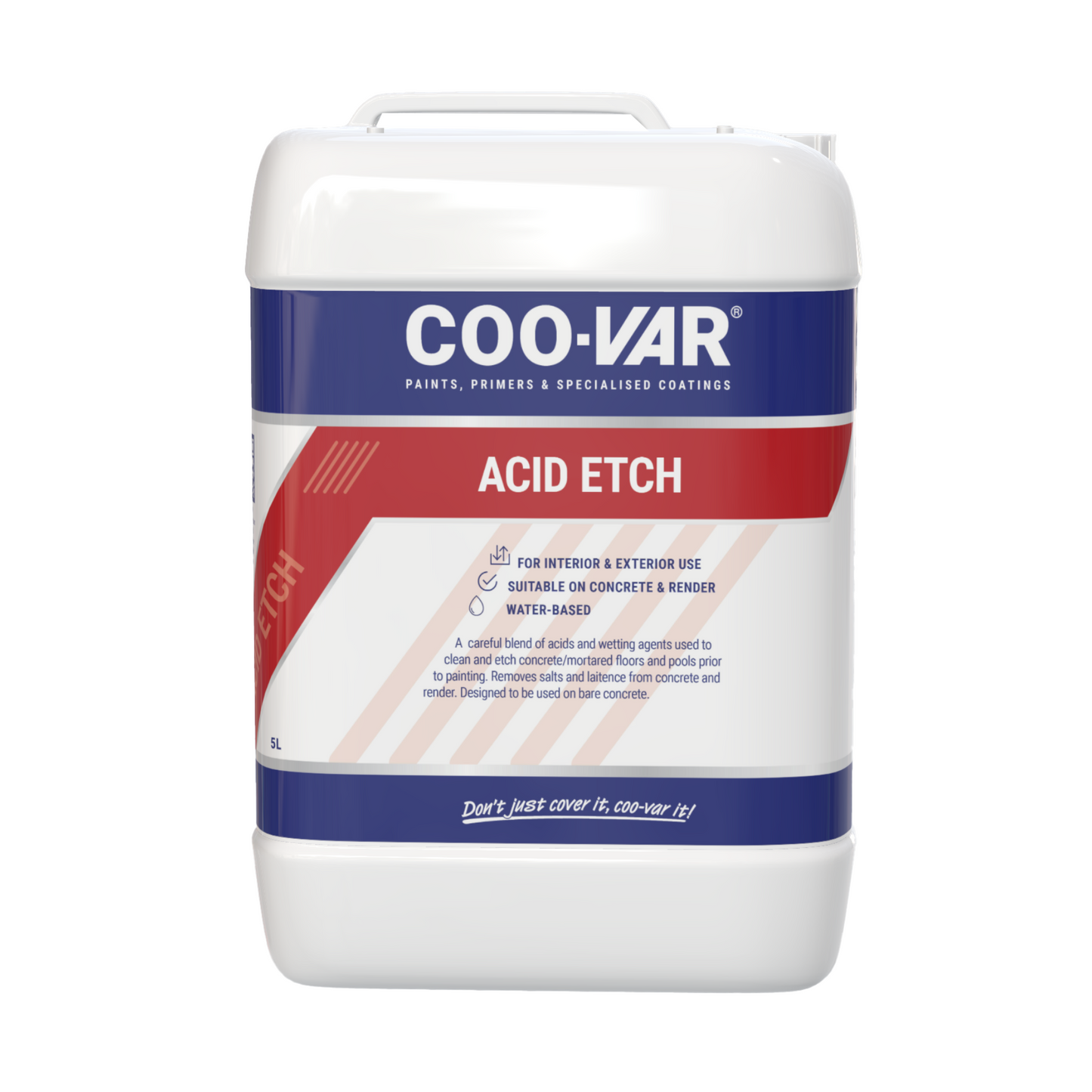 Coovar Dilutable Acid Etch For Concrete Floors 5L (Water-Based)