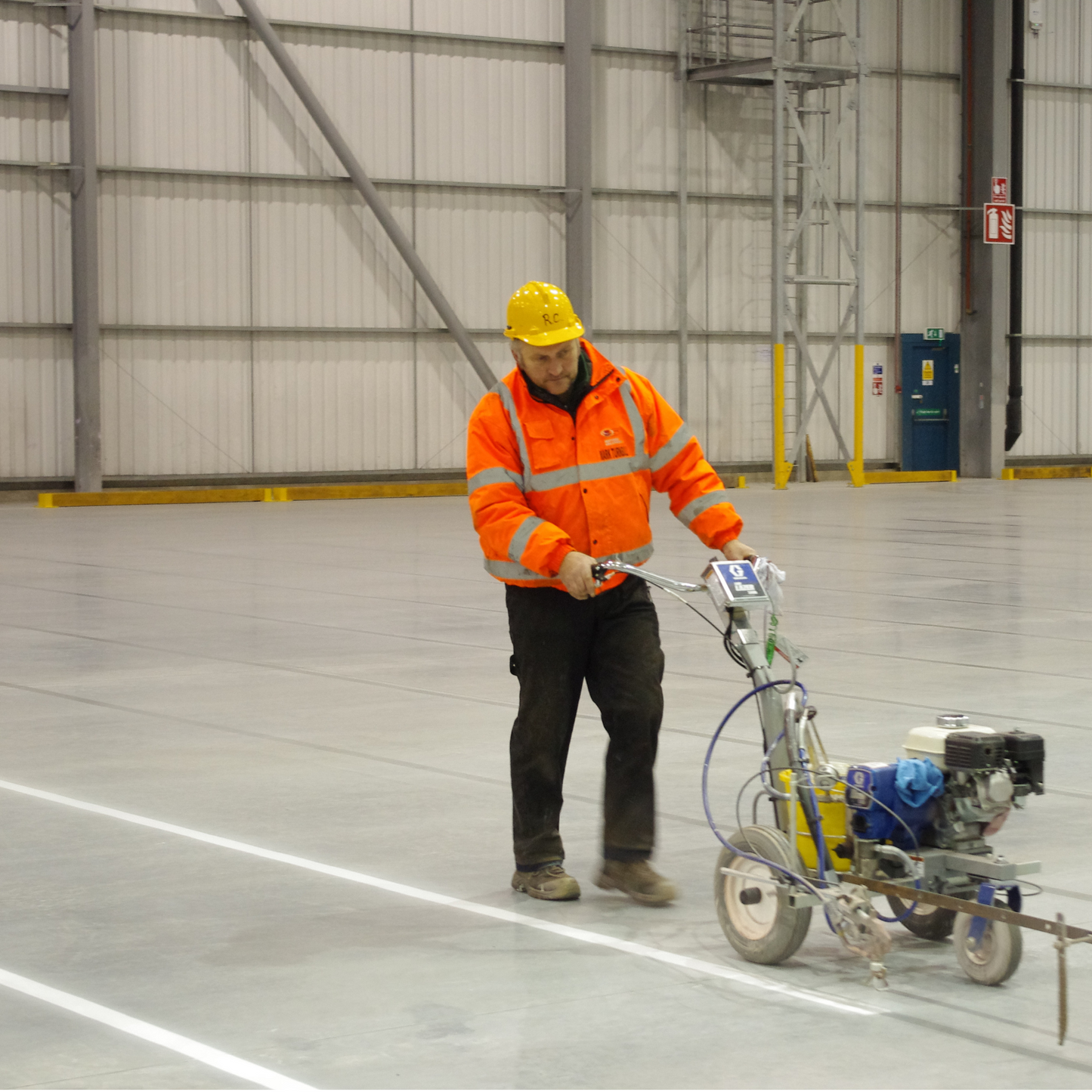 Coovar Low Odour Line Marking Paint Yellow