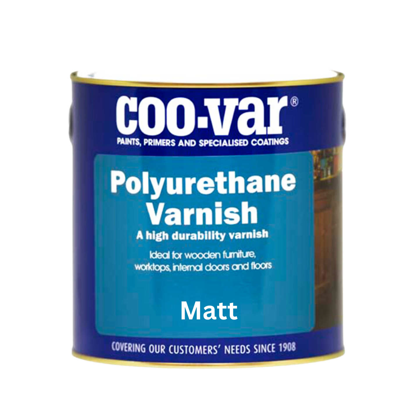 Coovar Polyurethane Varnish Clear Matt (Solvent-Based)