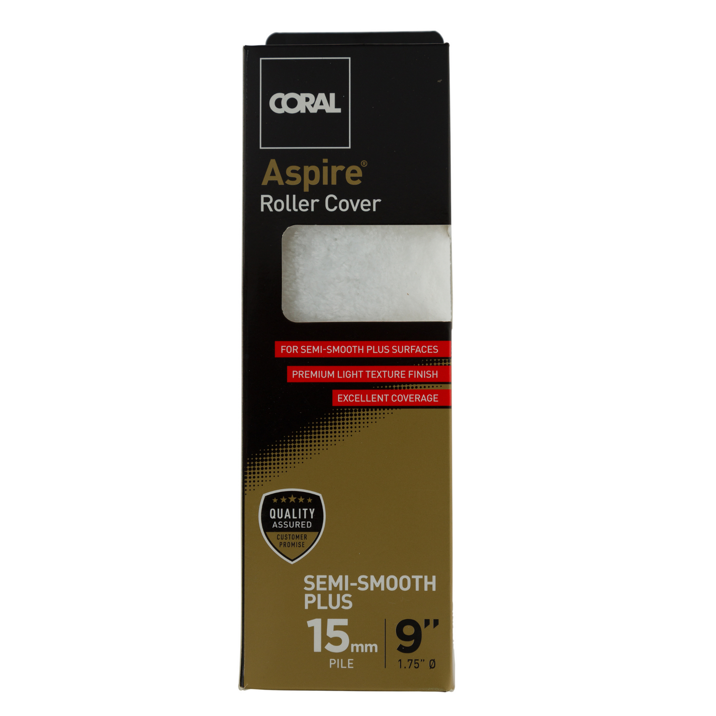 Coral Aspire Long Pile (15mm) Paint Roller Sleeve 9"