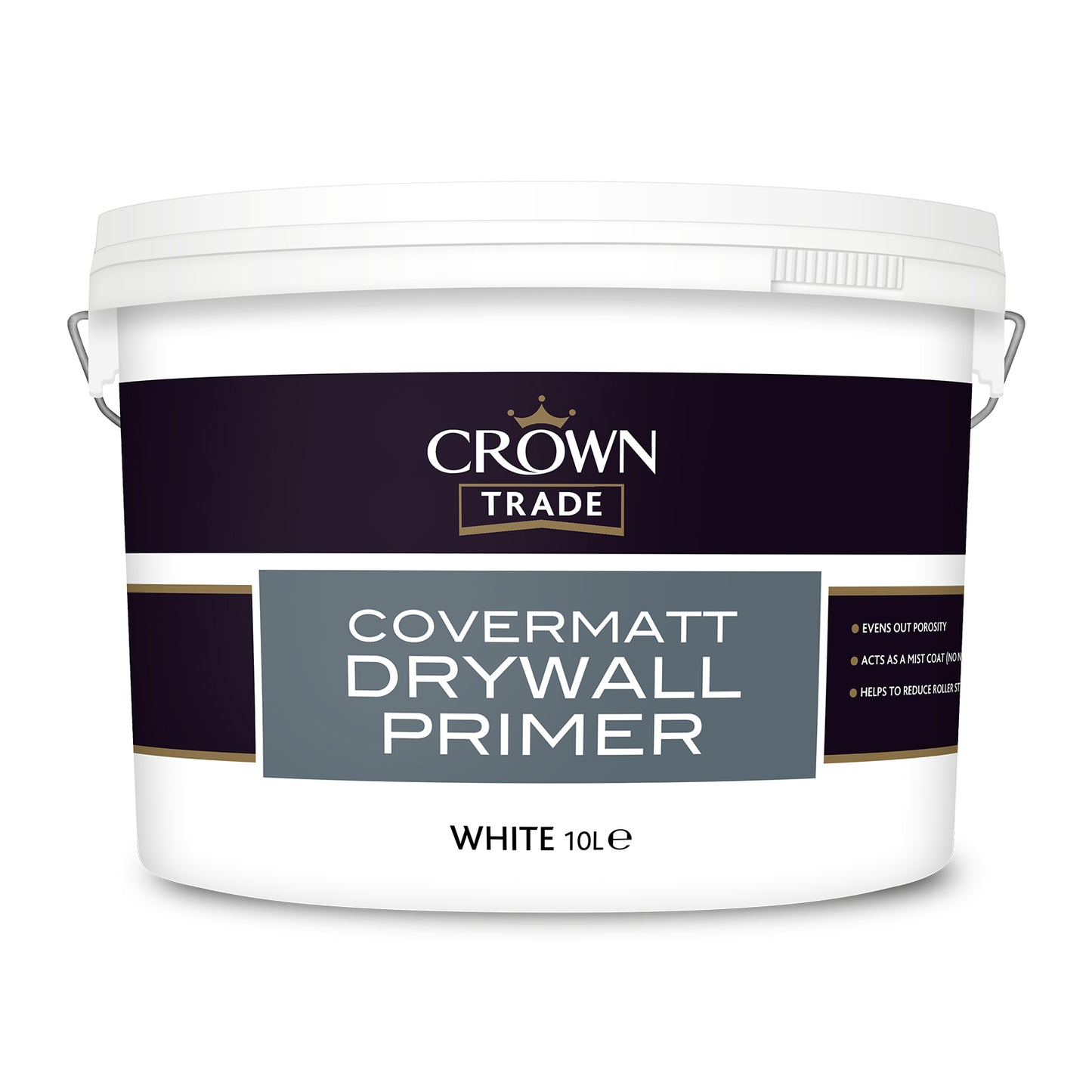 Crown Trade Covermatt Drywall/New Plaster Primer White