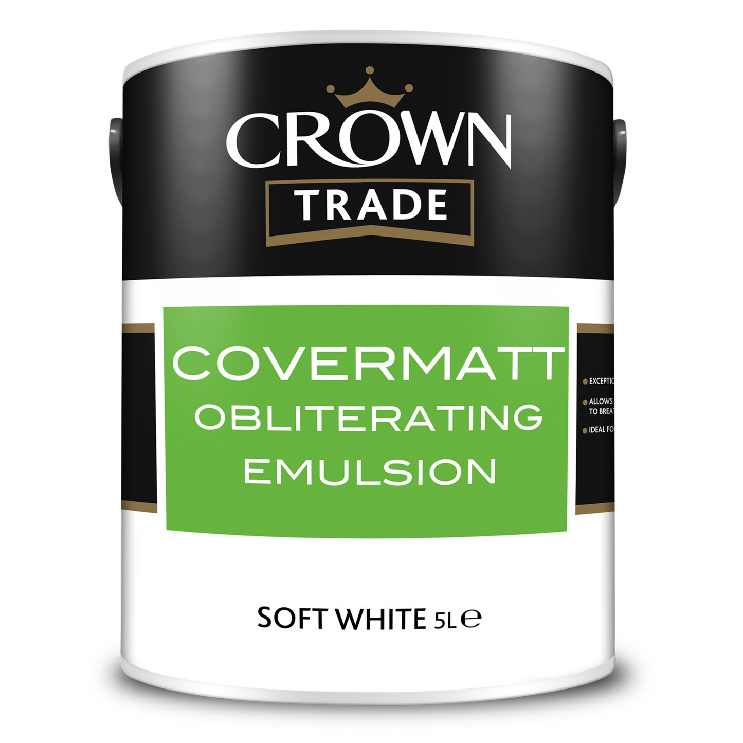 Crown Trade Covermatt Obliterating Emulsion Soft White (10B15)