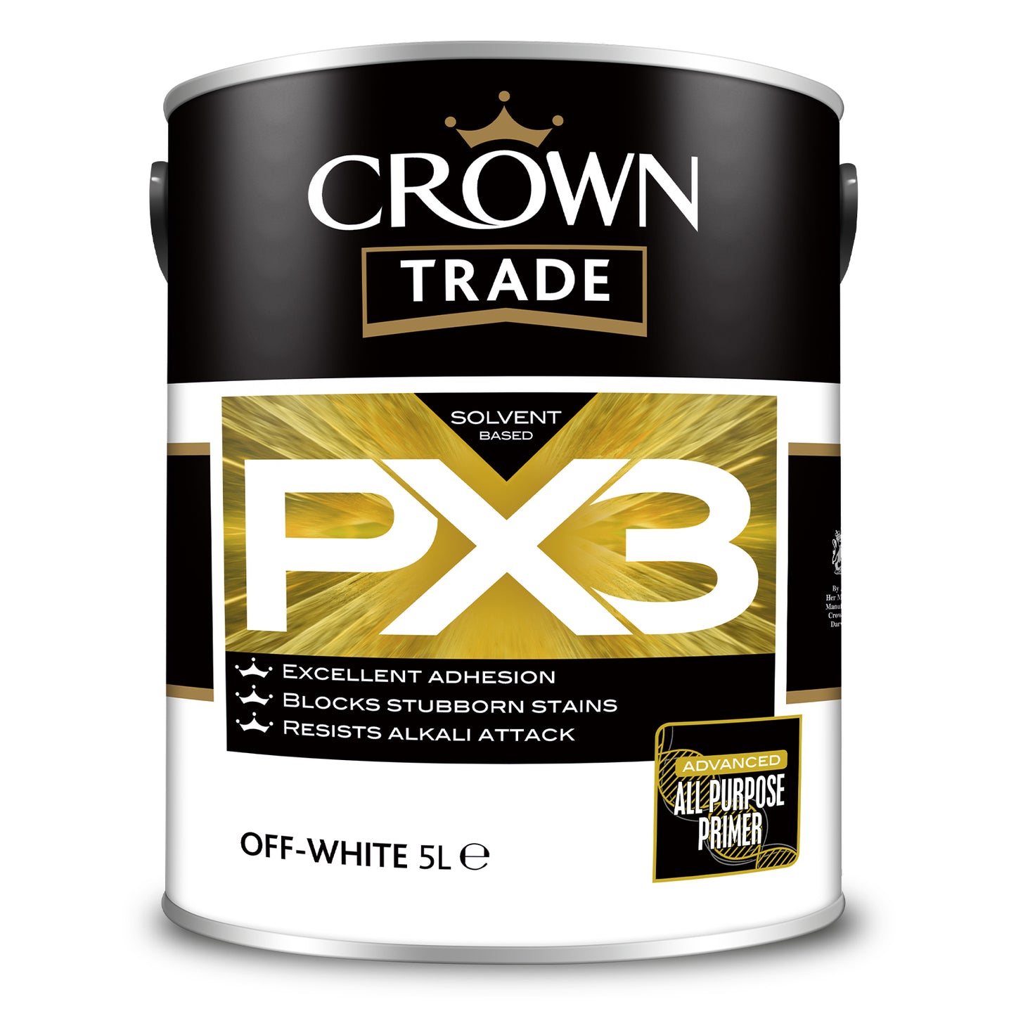 Crown Trade All Purpose Adhesion Primer PX3 Off White