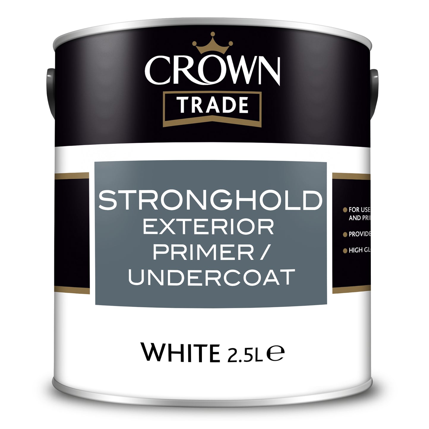Crown Trade Stronghold Oil Primer Undercoat White