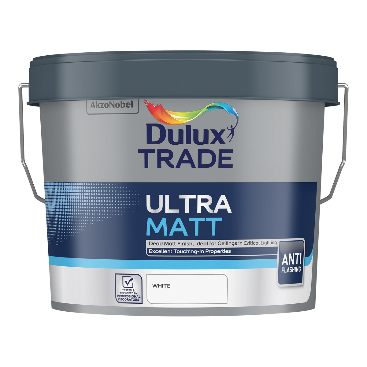 Dulux Trade Ultra Matt Deckenfarbe Weiß