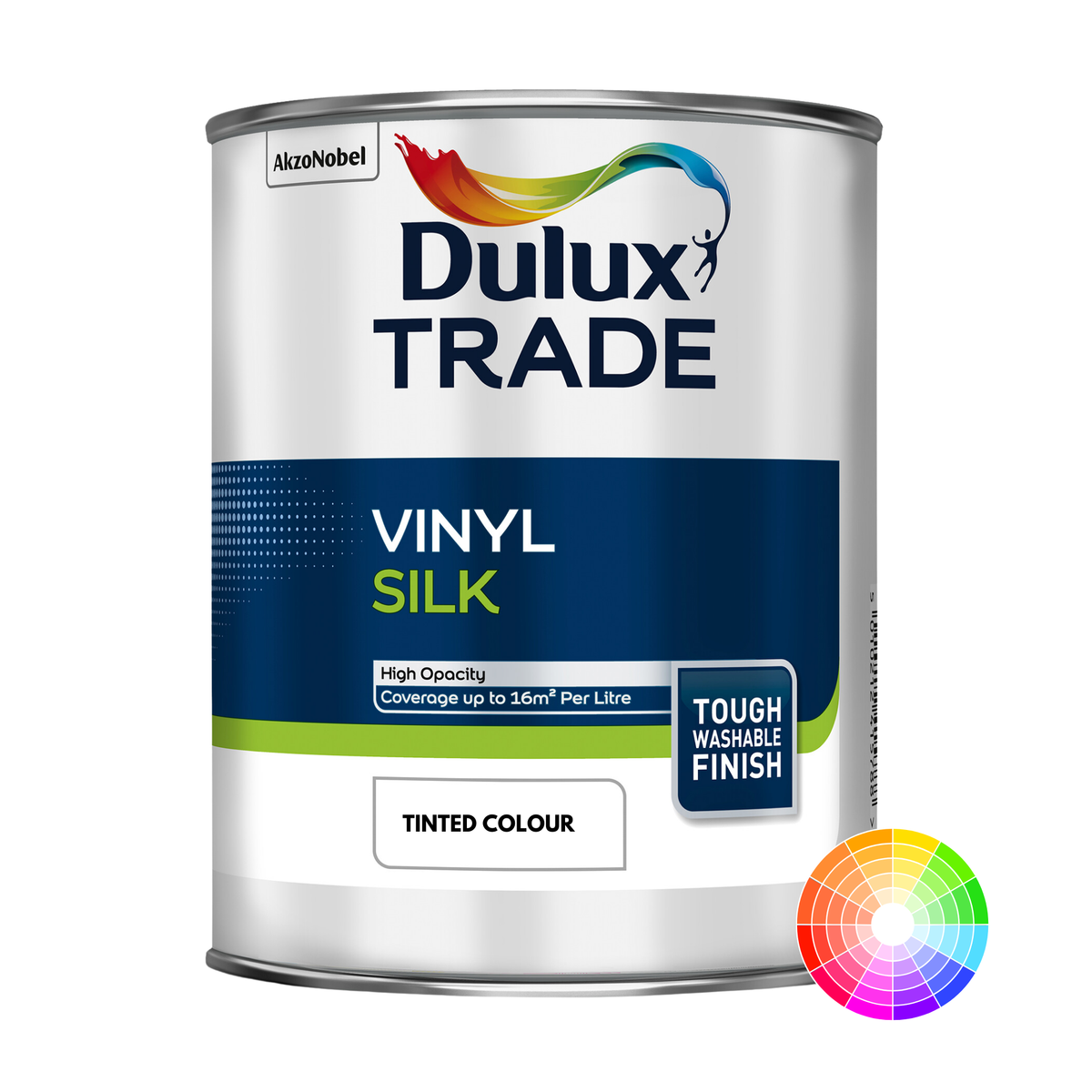 Dulux Trade Vinyl Silk Emulsion Tinted Colour