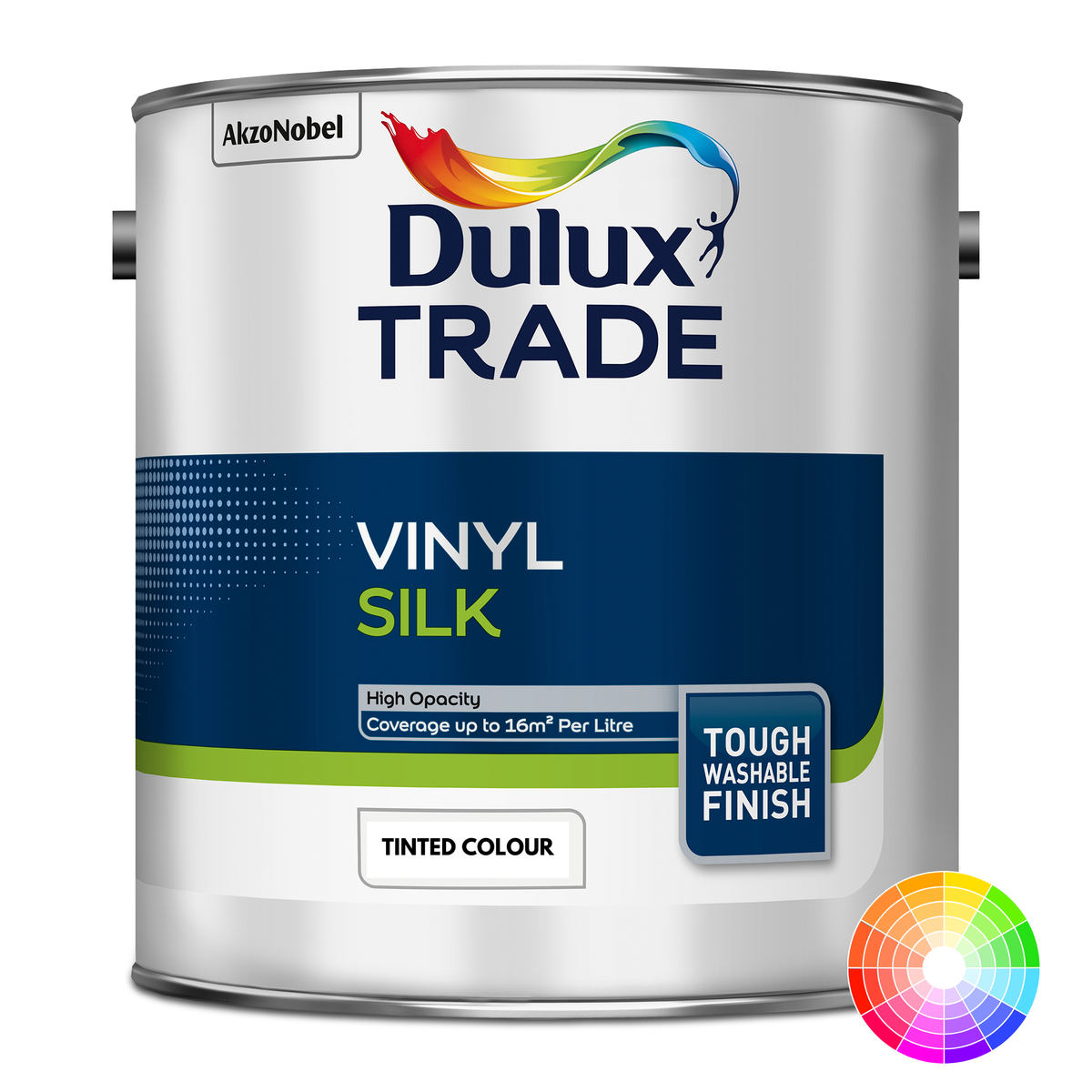 Dulux Trade Vinyl Silk Emulsion Tinted Colour