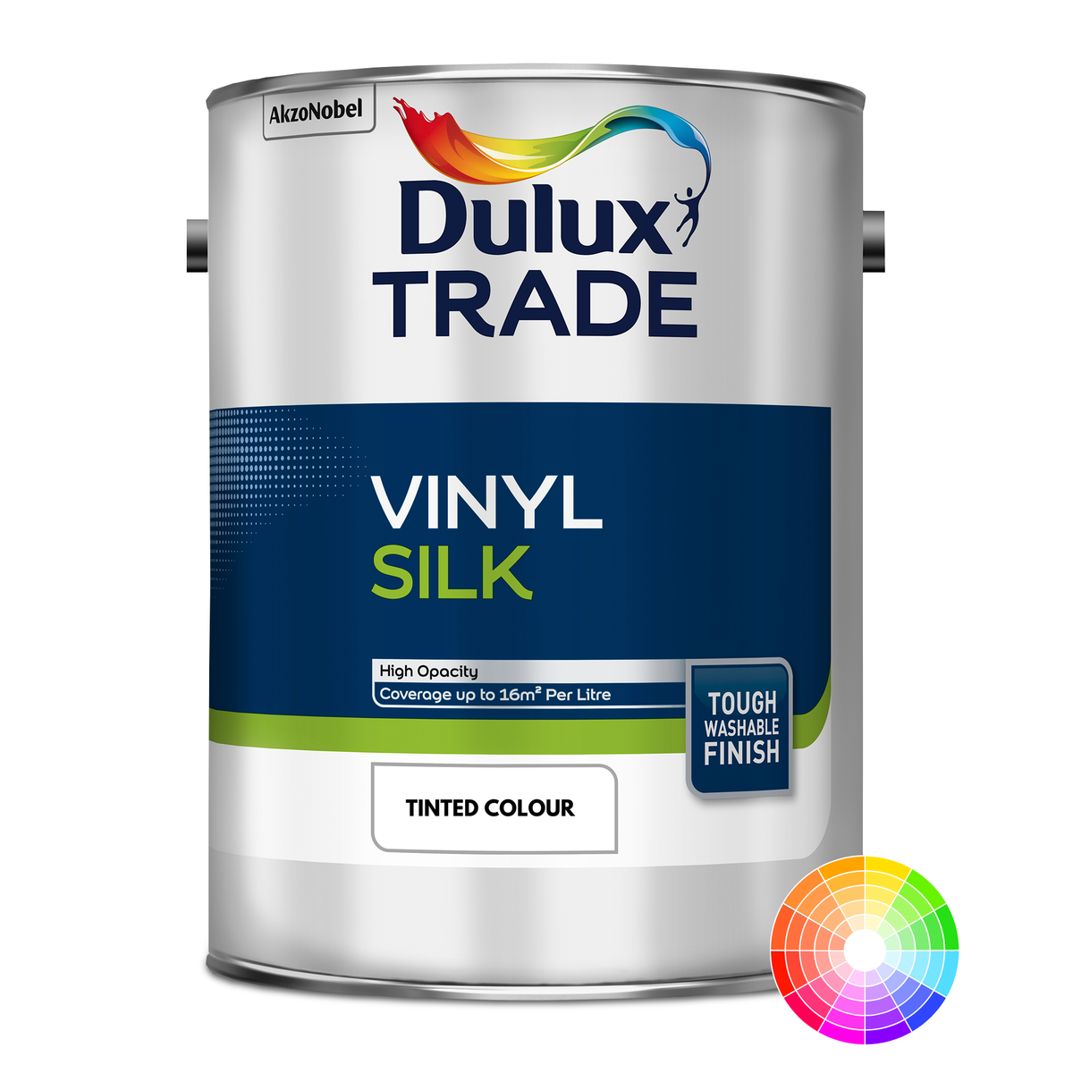 Dulux Trade Vinyl Silk Emulsion Tinted Colour