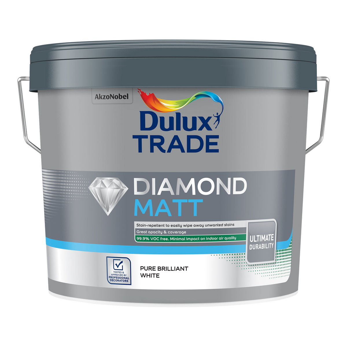 Dulux Trade Diamond Matt Brilliant White