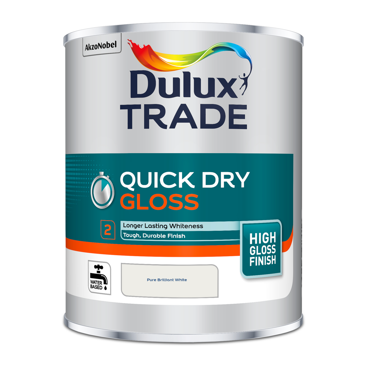 Dulux Trade Quick Dry Gloss Brilliant White