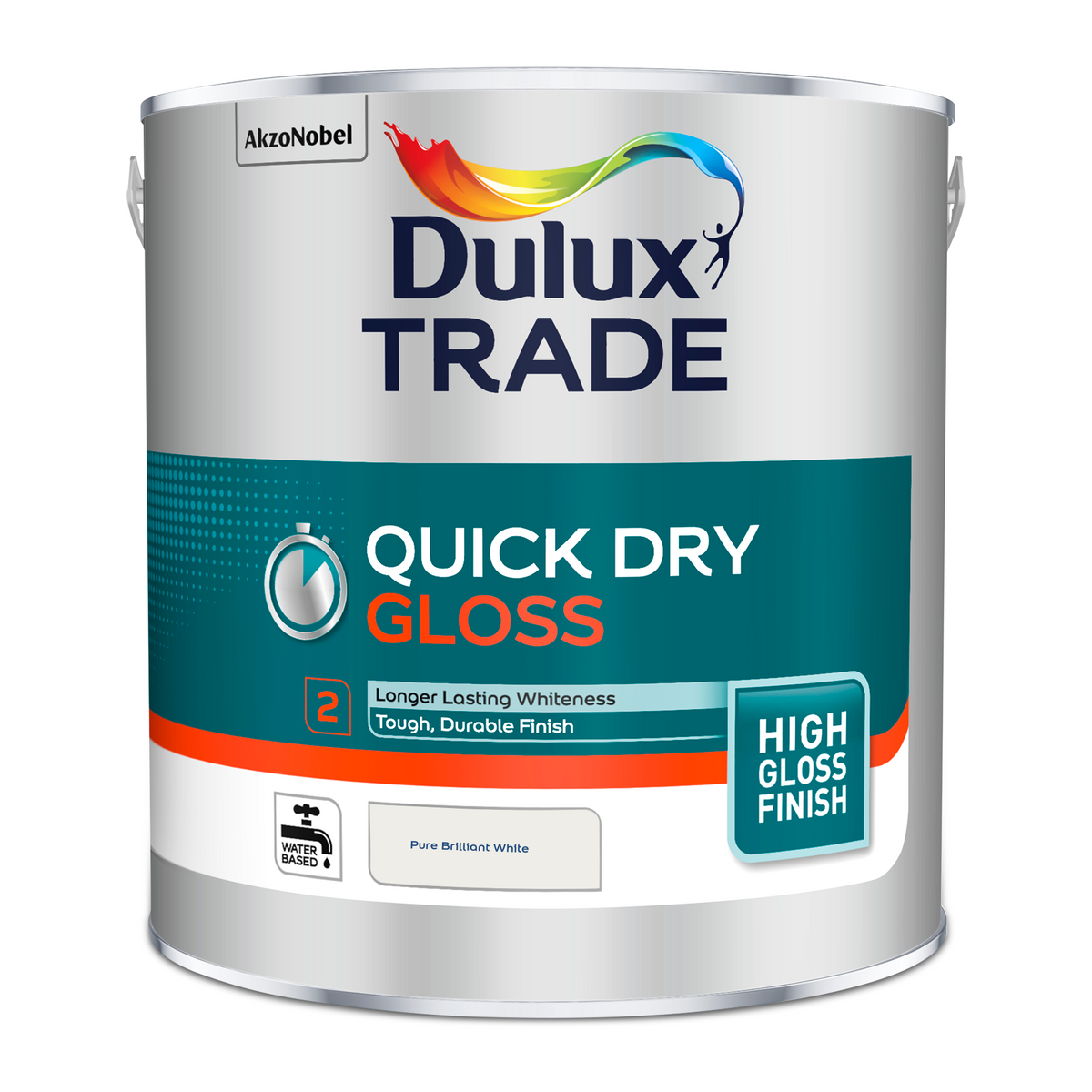 Dulux Trade Quick Dry Gloss Brilliant White