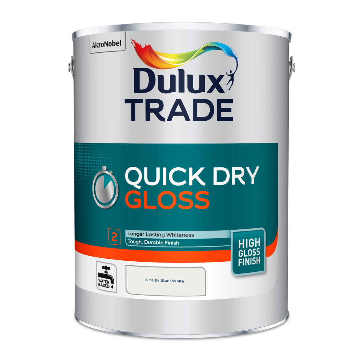 Dulux Trade Quick Dry Gloss Brilliant White