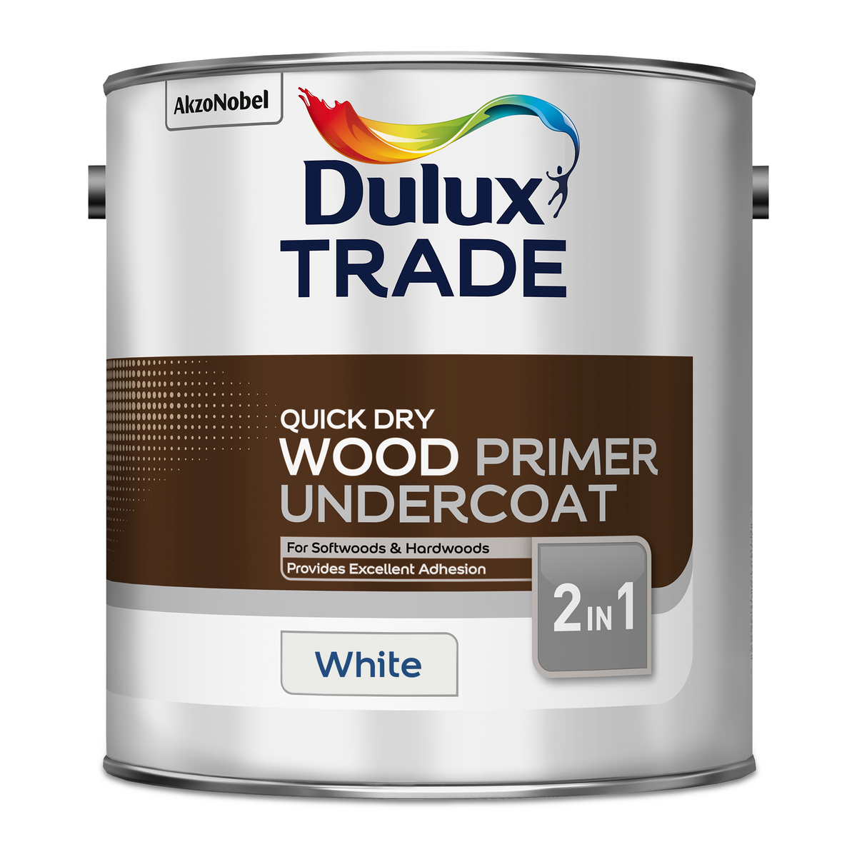 Dulux Trade Quick Dry Wood Primer Undercoat White