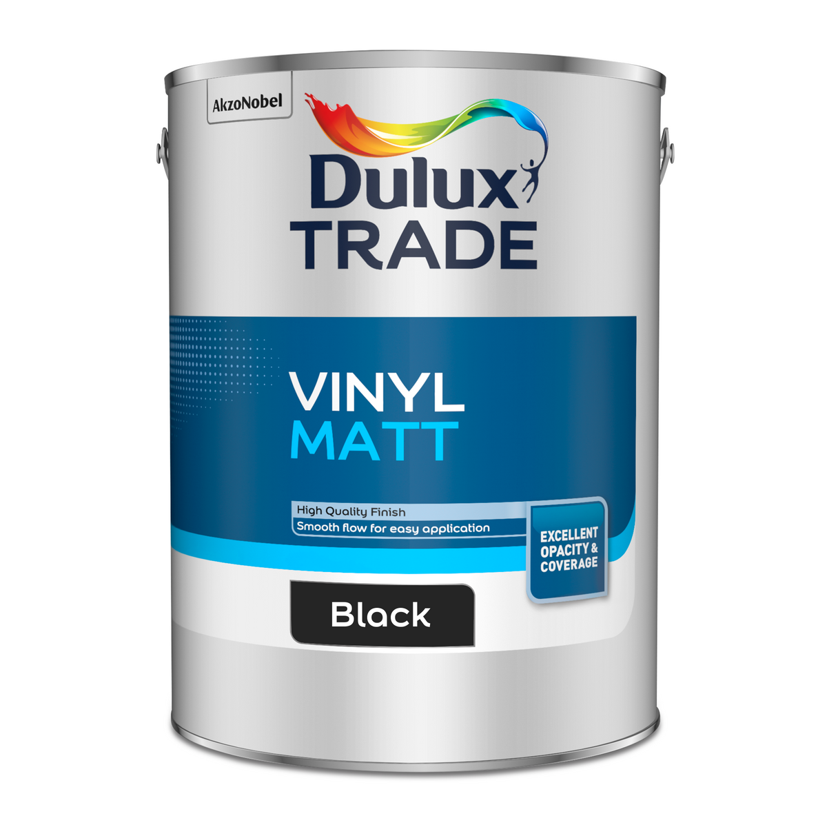 Dulux Trade Vinyl Matt Emulsion Black