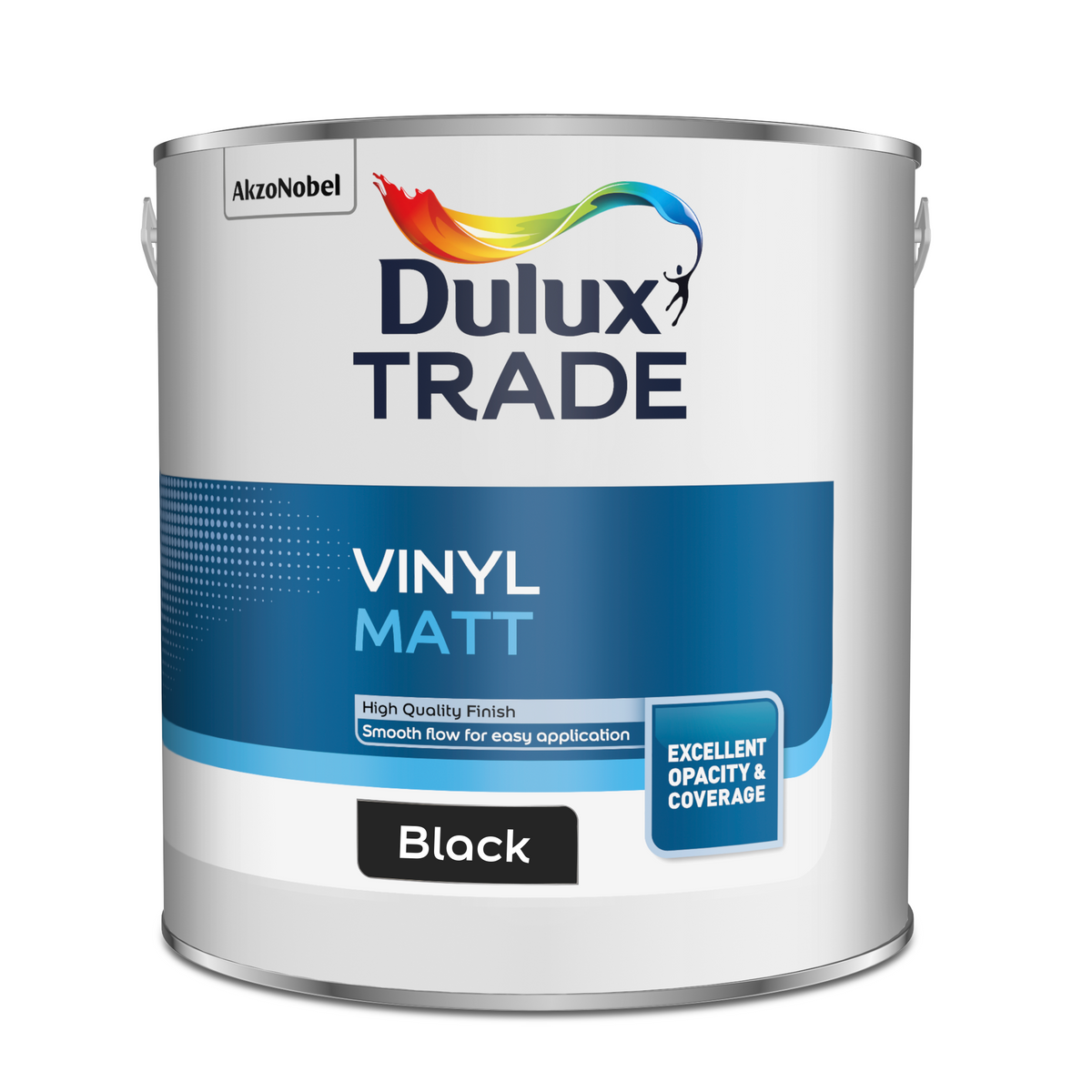 Dulux Trade Vinyl Matt Emulsion Black