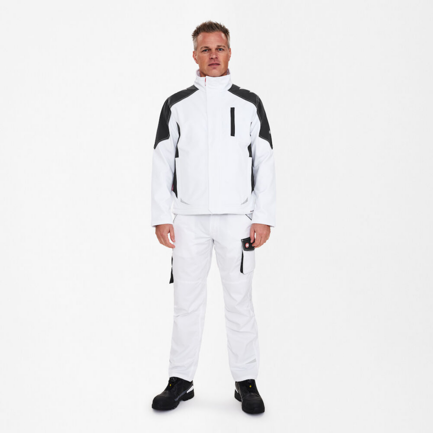 Engel Galaxy Soft Shell Jacket - White/Grey (Small - XL)
