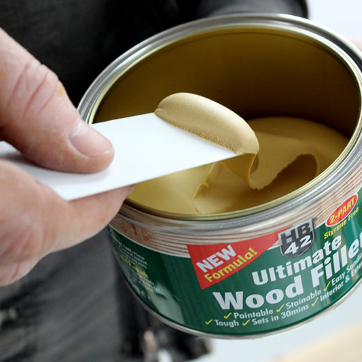 HB42 Ultimate Wood Filler Natural/Pine (Styrene Free)