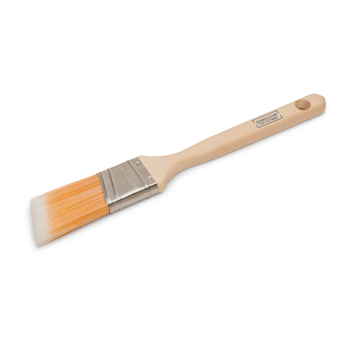Hamilton For The Trade Long Handle Angled Paint Brush 1.5"