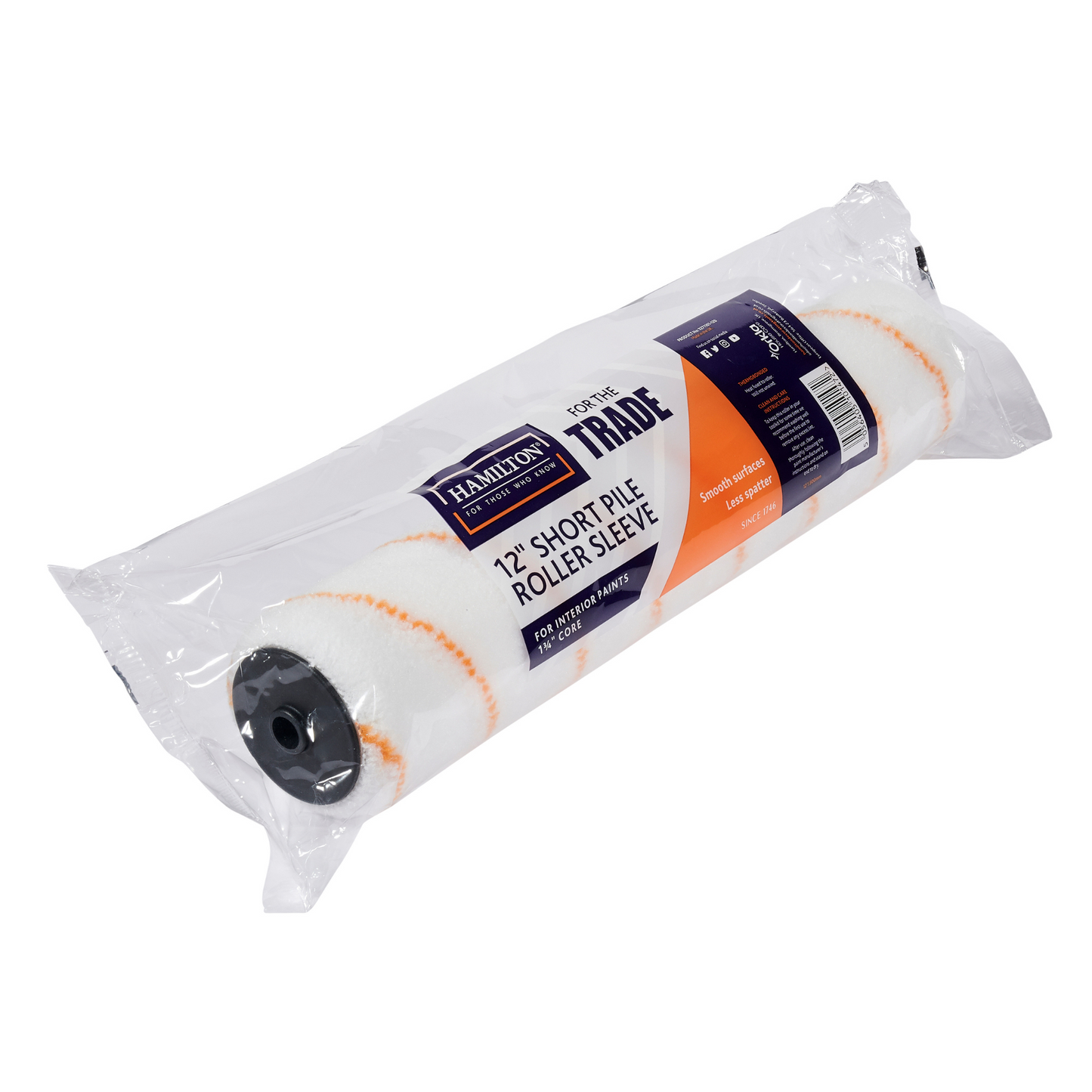 Hamilton For The Trade Short Pile Roller Sleeve 12"