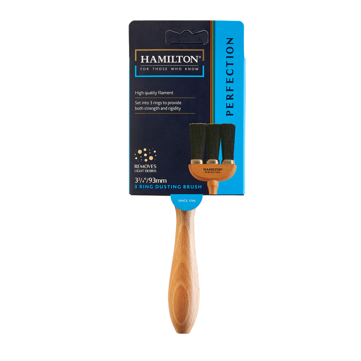Hamilton Perfection 3 Ring Dusting Brush