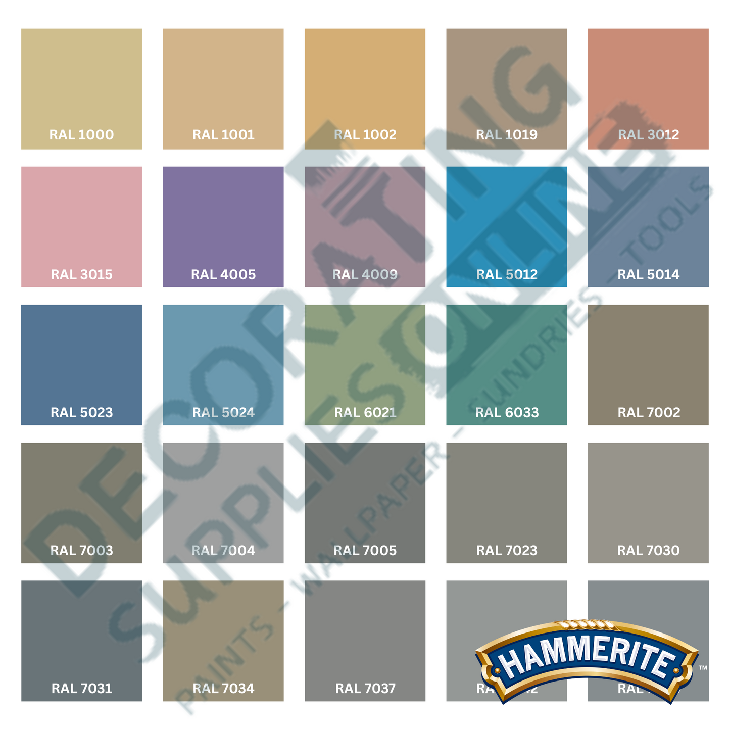 Hammerite Direct To Rust Smooth Metal Paint Tinted Colour