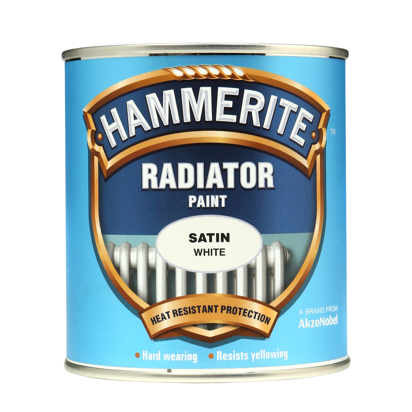 Hammerite Radiator Enamel Paint Satin White 500ml