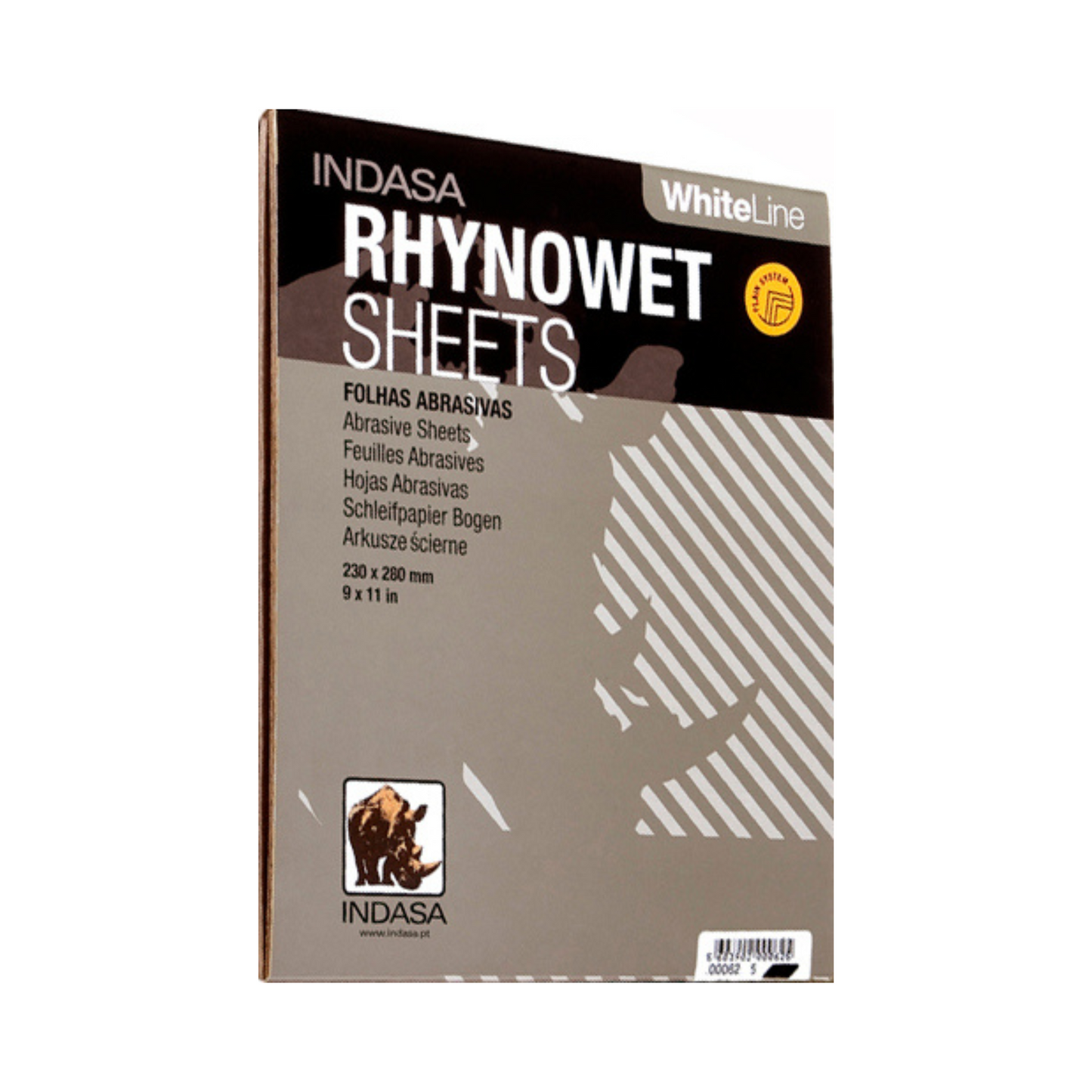 Indasa Rhynowet Waterproof Sandpaper (Handy 4 Pack)