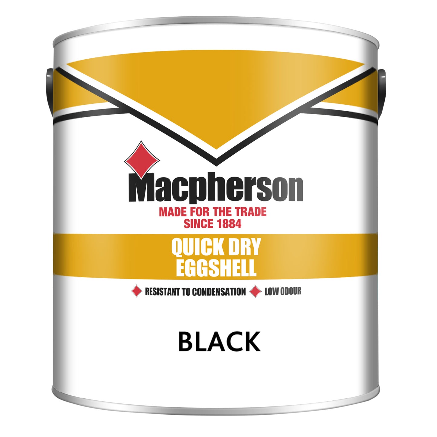 Macpherson Quick Dry Acrylic Eggshell Black