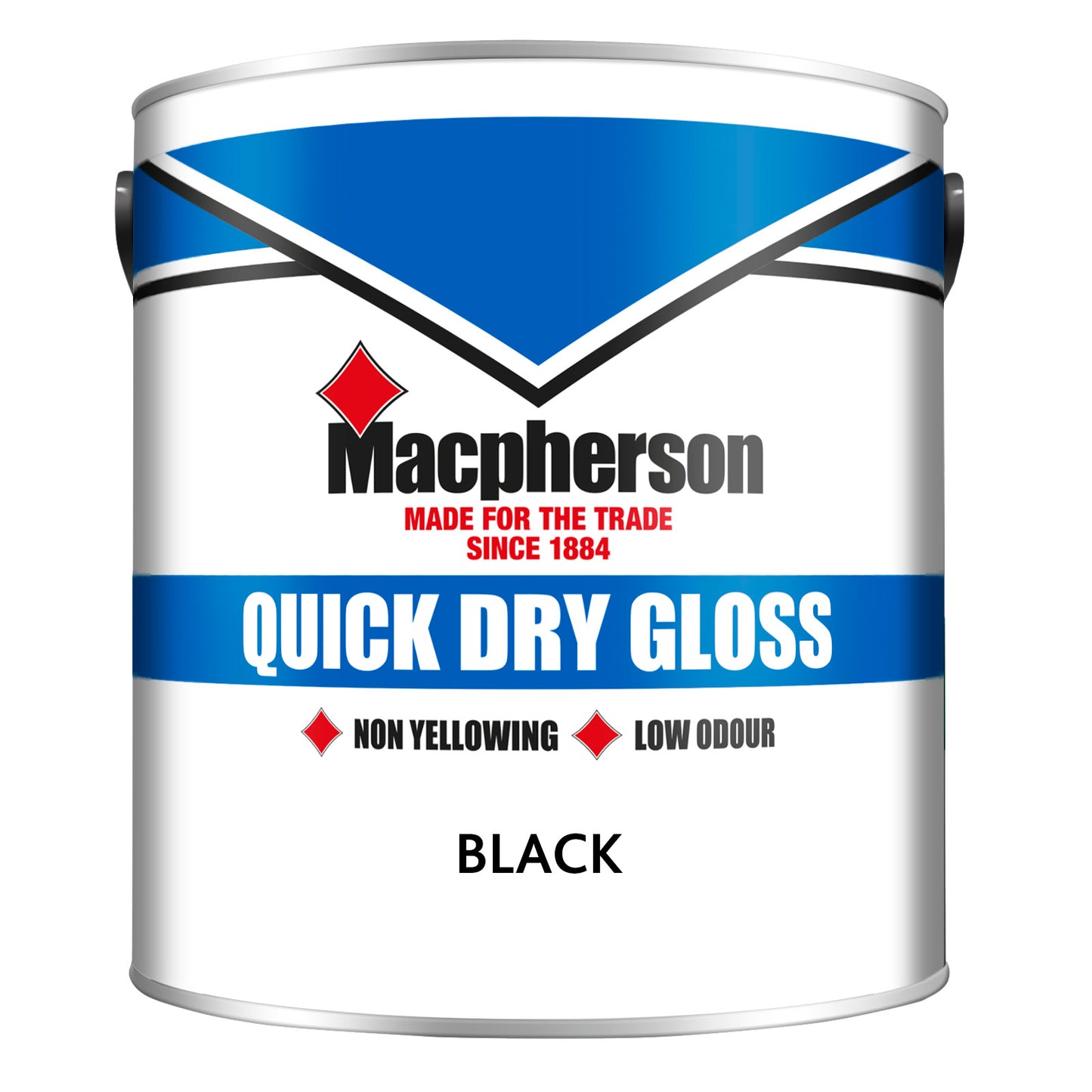 Macpherson Quick Dry Acrylic Gloss Black