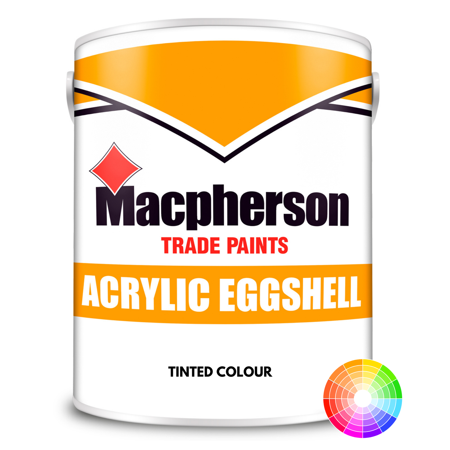 Macpherson Quick Dry Acrylic Eggshell Tinted Colour