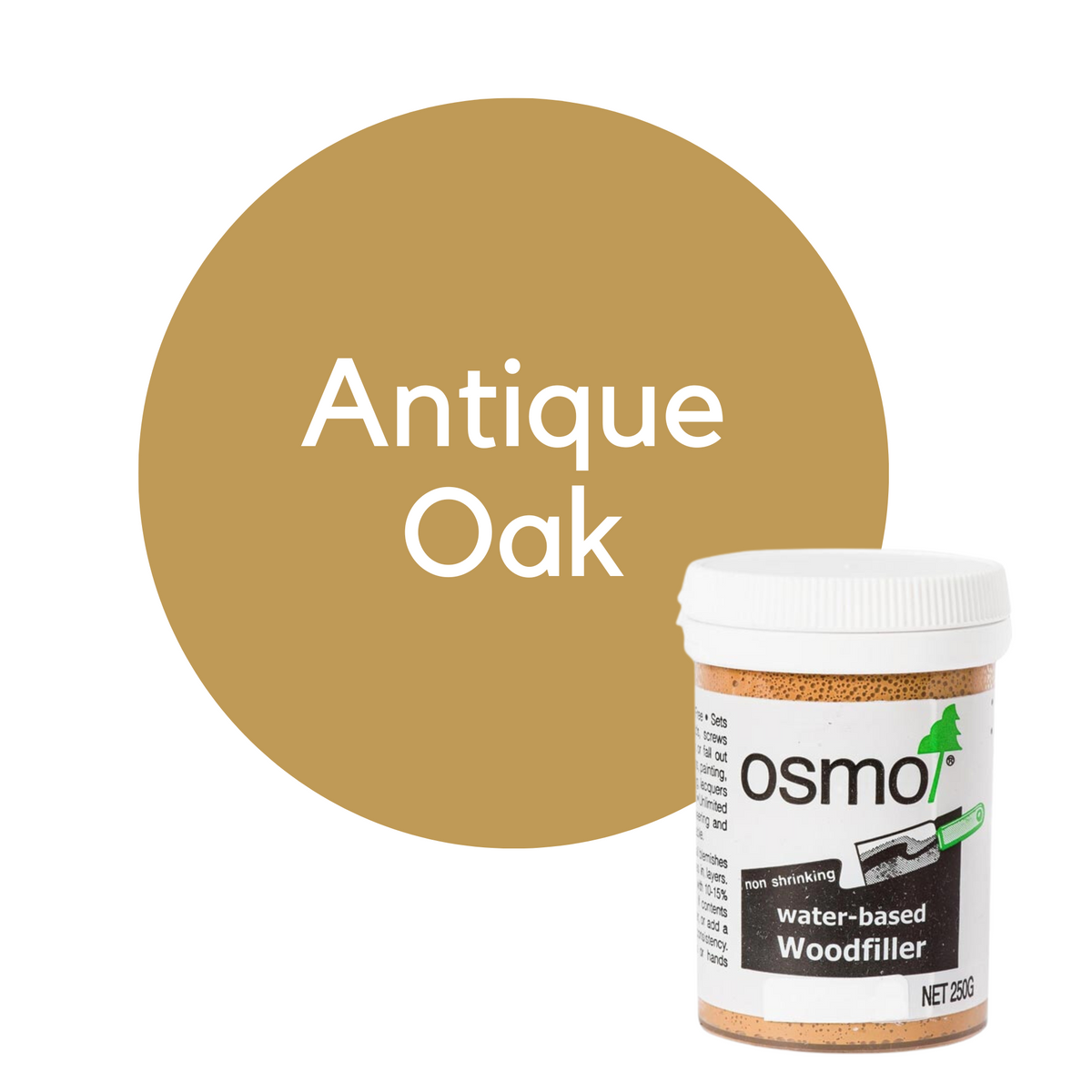 Osmo Water-Based Wood Filler 250g