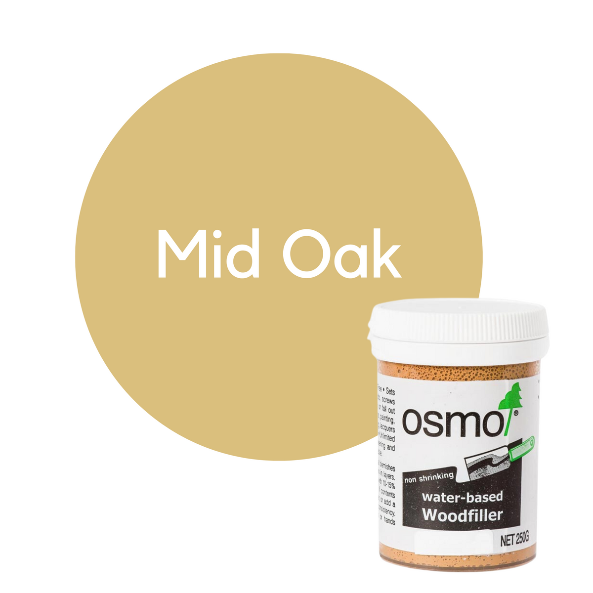 Osmo Water-Based Wood Filler 250g