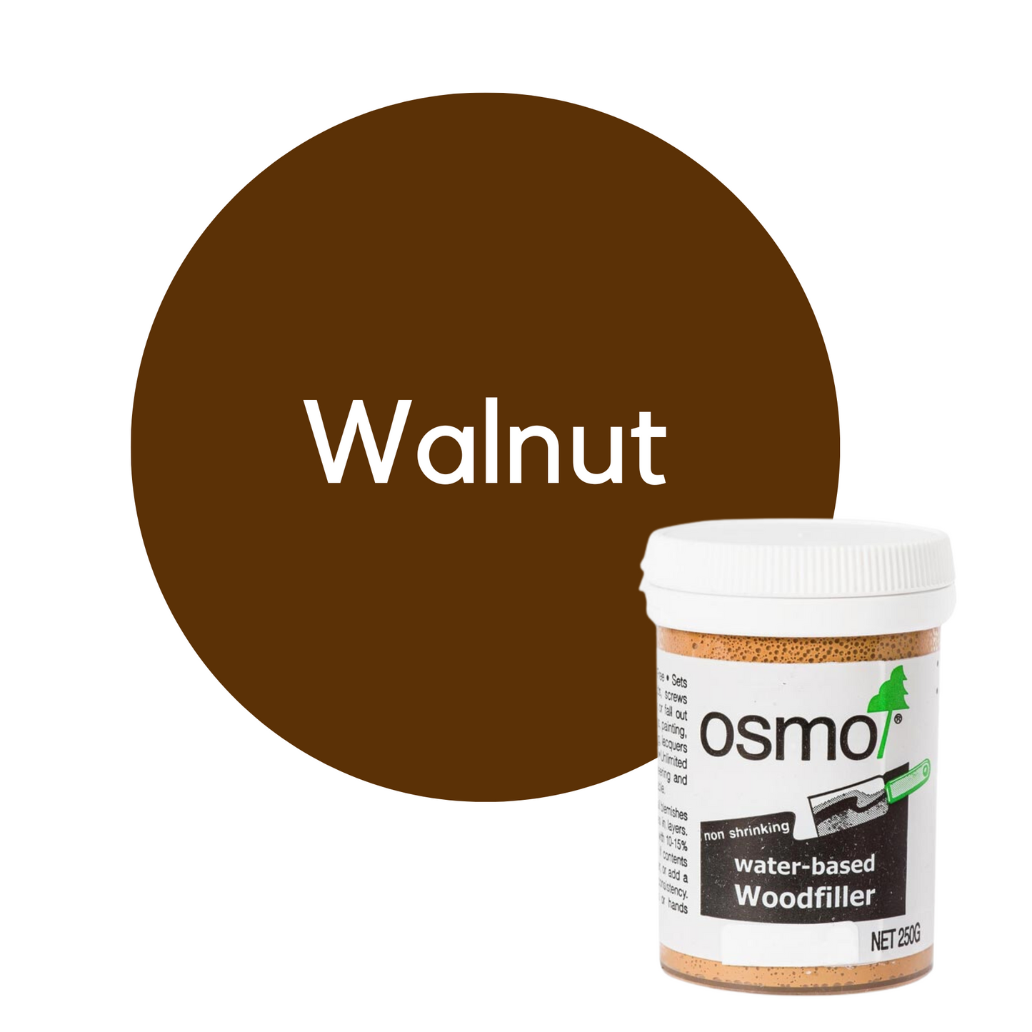 Osmo Water-Based Wood Filler 250g
