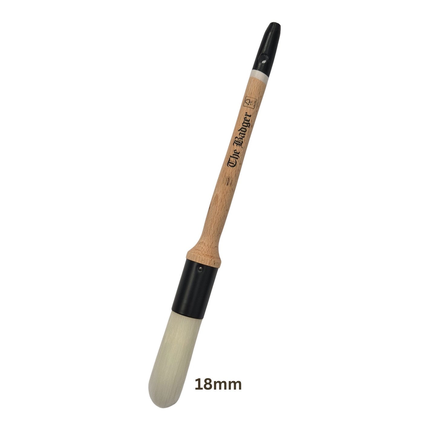 Paint Warrior Badger Round Stylus Sash Paint Brush 18mm (7/8")