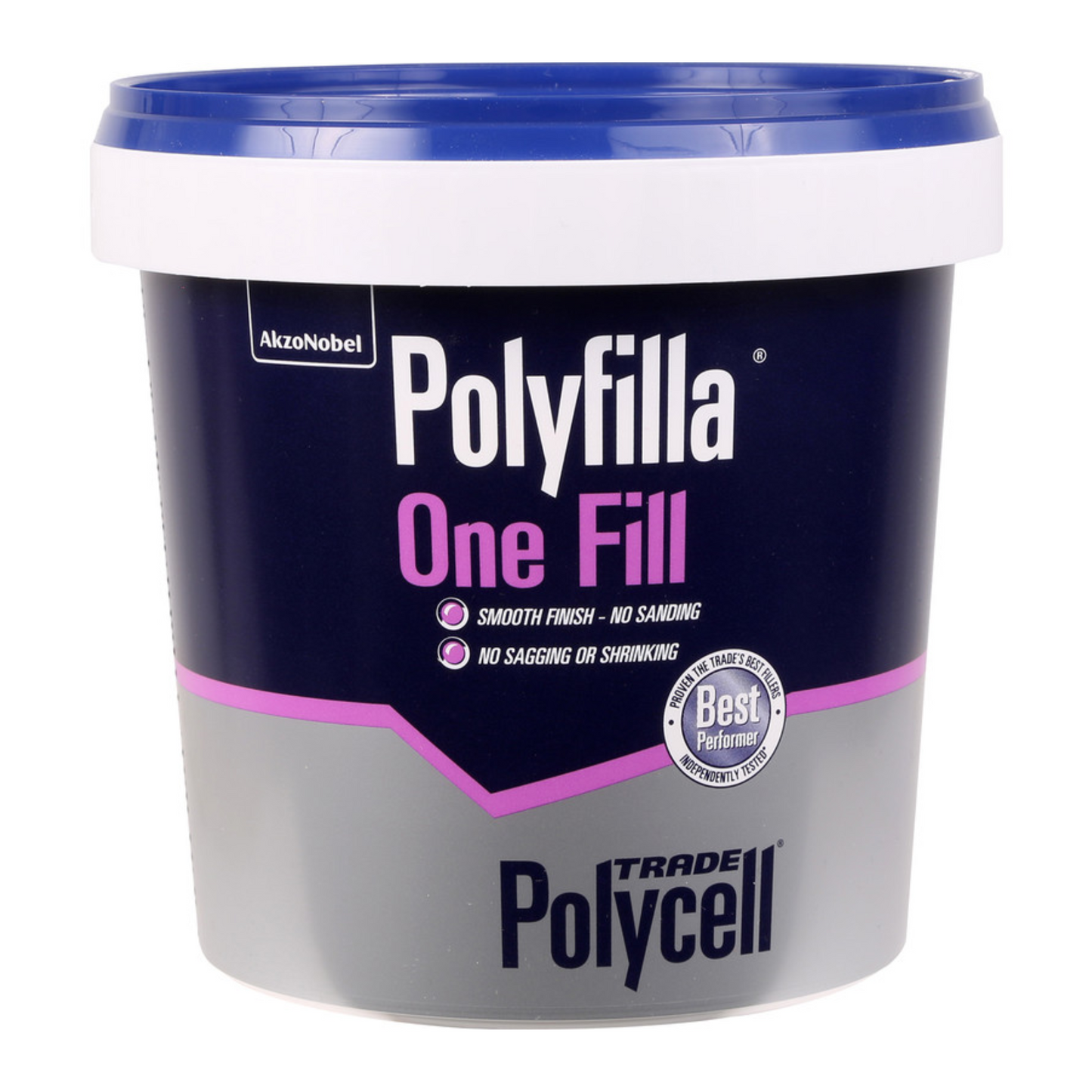 Polycell Polyfilla One Fill Light Weight Filler 1KG