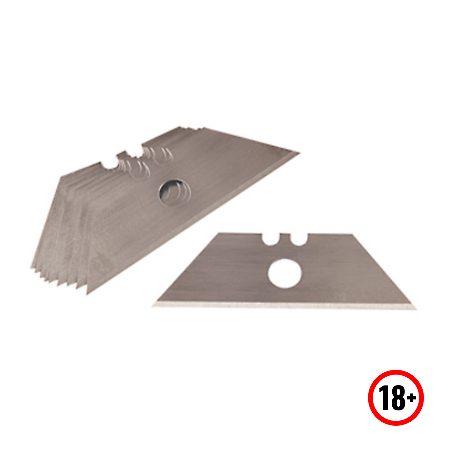 Prep Trimming Knife & Window Scraper Heavy Duty Blades - 10 Pack