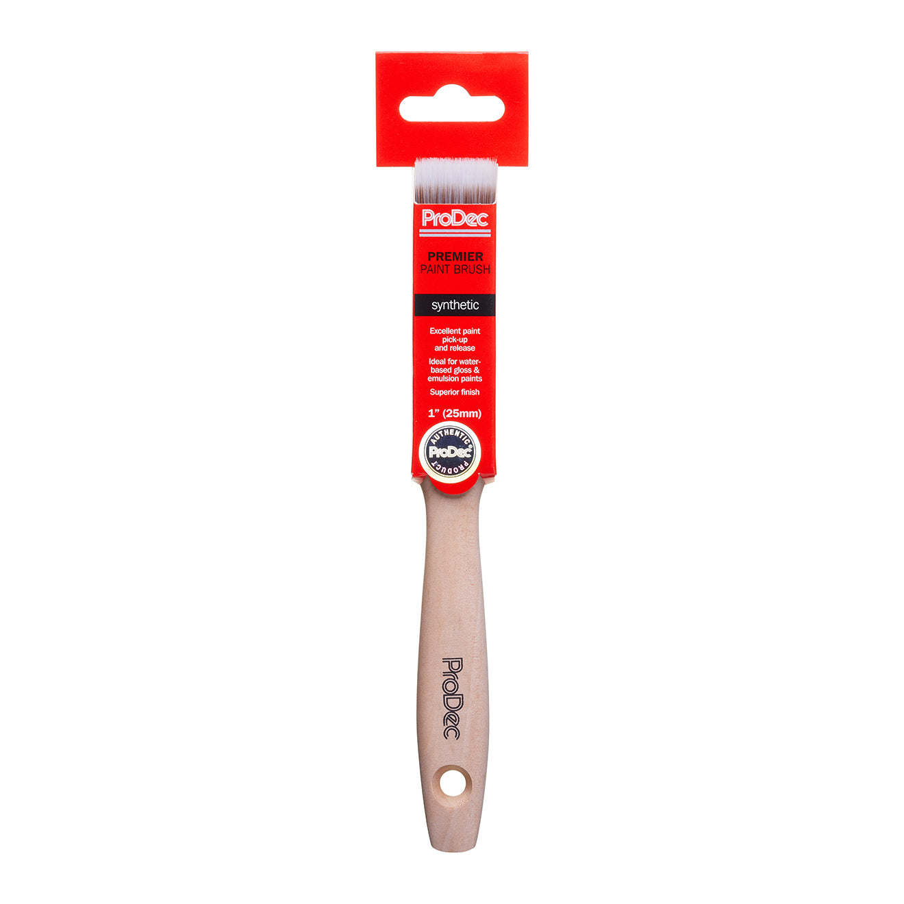 Prodec Premier Synthetic Paint Brush 1"