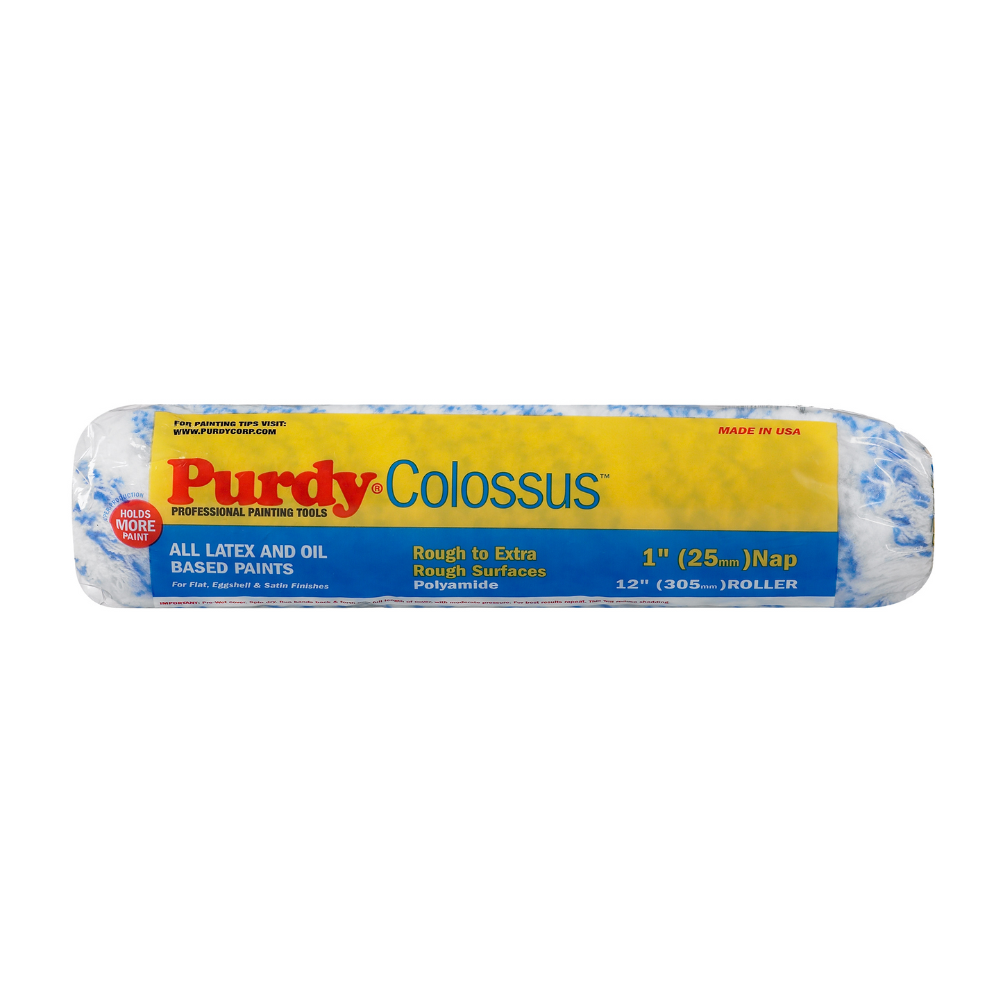 Purdy Colossus Roller Sleeve 12" (1" NAP)