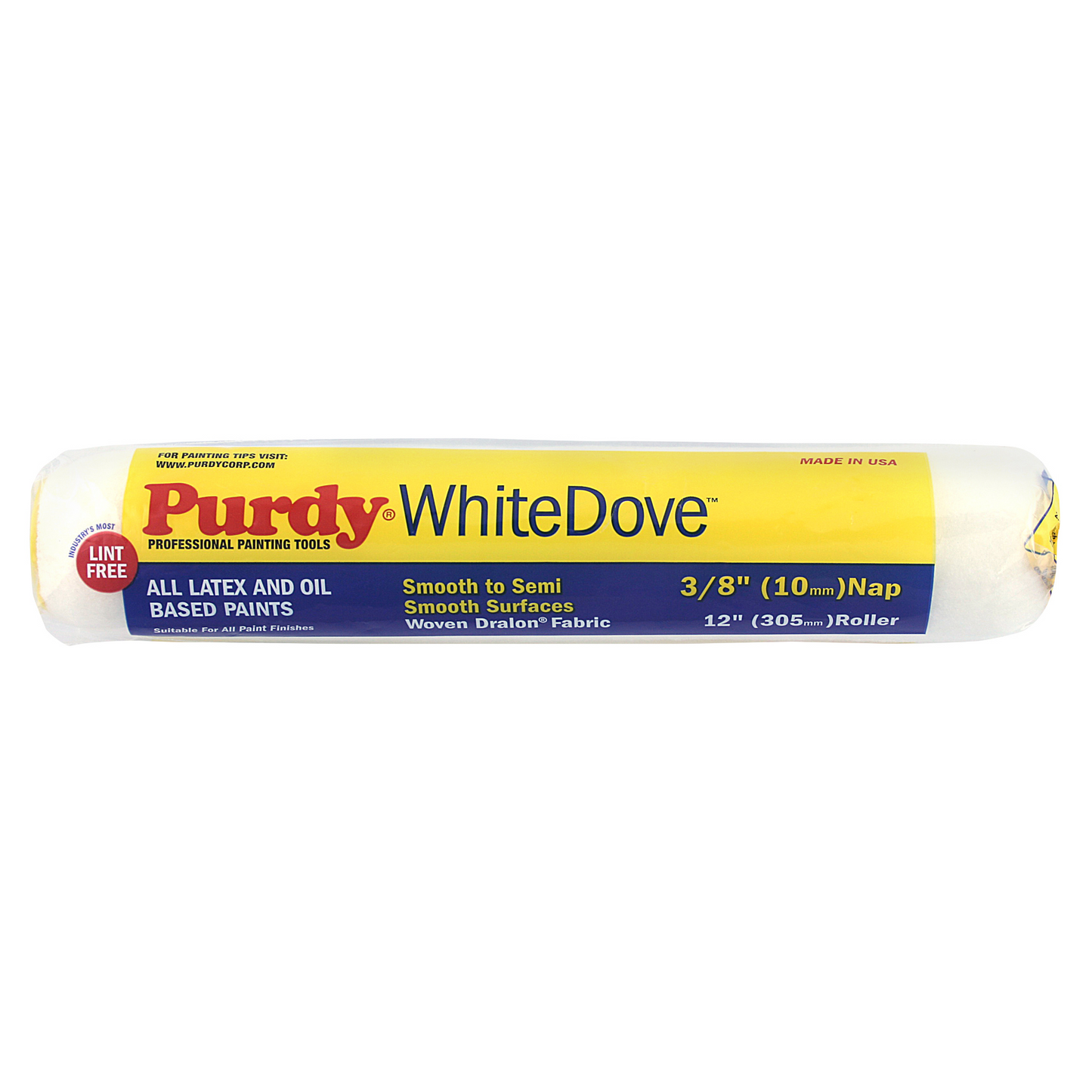 Purdy White Dove Roller Sleeve 12" (3/8" Nap)