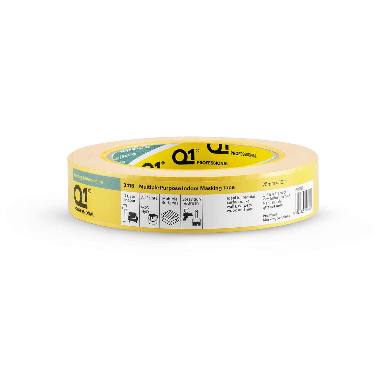 Q1 Multi Purpose Indoor Masking Tape 3415