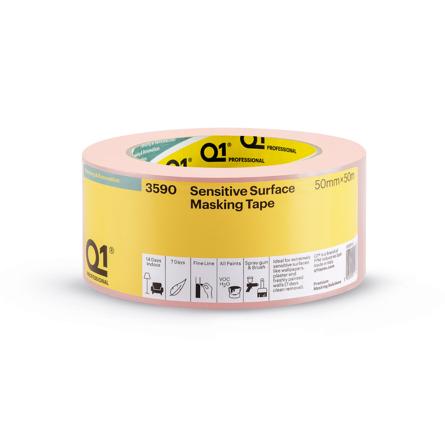 Q1 Sensitive Surface Masking Tape 3590